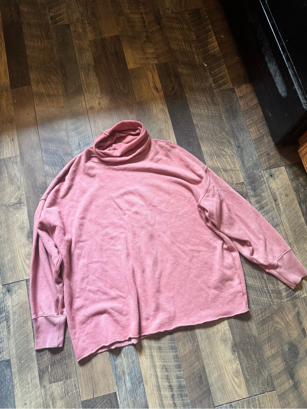 Aerie Women's Dusty Peach Turtleneck Sweater